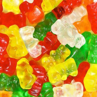 Healthy Snacks 2 Pack of Sugar Free Gummy Bears 8 oz Bag: 