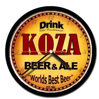 KOZA beer and ale cerveza wall clock 