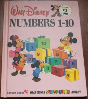Numbers 1 10 Disney Vol 2 Fun to Learn Childrens Book