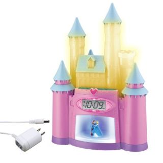 New Disney Princess Magical Light Up Storyteller Alarm Clock