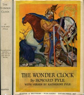 The Wonder Clock Howard Katharine Pyle Fairy Tales Illustrated 1915