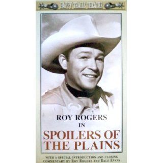 Spoilers of the Plains VHS Roy Rogers 