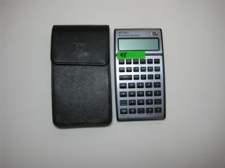 Hewlett Packard HP 17bII+ Financial Calculator (EXCELLENT CONDITION 45