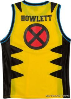 Licensed Marvel x Men Wolverine Howlett x Jersey Tank Top s XXL