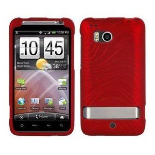 Xentris Wireless Snap On Cover for HTC ThunderBolt   Red