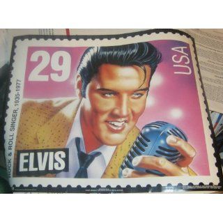 Elvis Presley Postage Stamp Poster 1992   (16 x 20