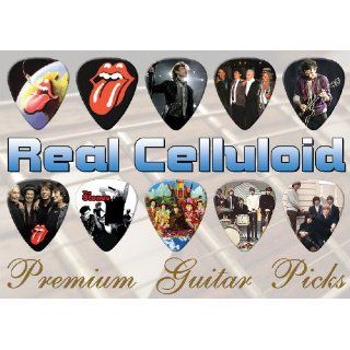 Rolling Stones Premuim Guitar Picks X 10 (TR) Musical