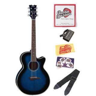 Dean Performer E Acoustic Electric Guitar Bundle with
