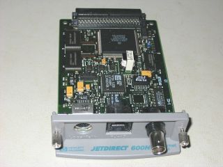 HP Jet Direct 600N J3113 60002 RJ45 Ethernet Print Server Card