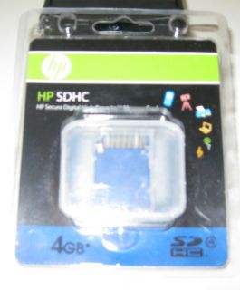 HP SDHC Memory Card 4GB