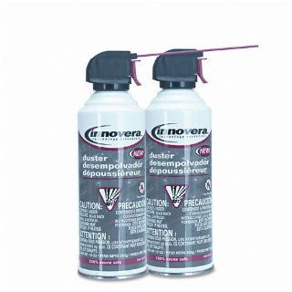 Innovera® Compressed Gas Duster, 100% Nonflammable, Two