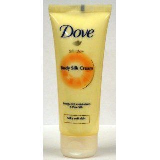 Dove Silk Glow, Body Silk Cream, 75 Ml / 2.5 Oz (Pack of 6