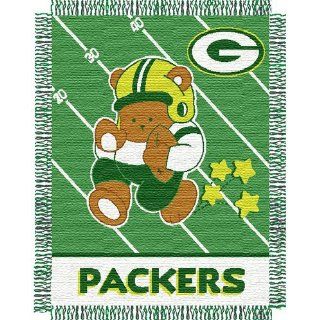 Green Bay Packers NFL Triple Woven Jacquard Throw (Baby