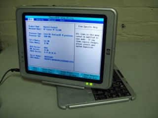 HP Tablet TC1100 Laptop PP 3010 Series Pentium M 1000 MHz 512 Ram