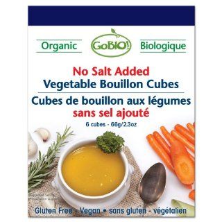 Organic No Salt Added Vegetable Bouillon Cubes   6 Cubes 