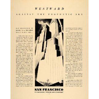 1930 Ad San Francisco Philip Little Chamber Commerce
