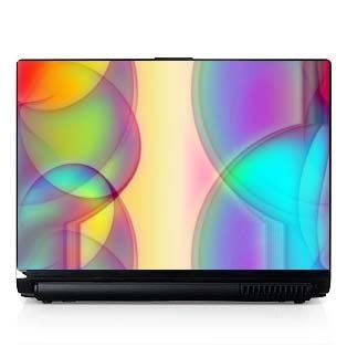 Laptop Computer Skin Dell PC HP Sony Bubbles 002