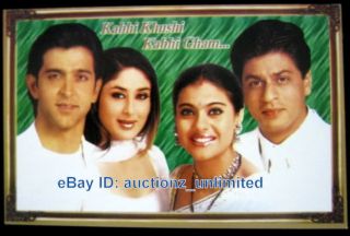 Shah Rukh Shahrukh Khan Kajol Hrithik Roshan Kareena Kapoor Postcard