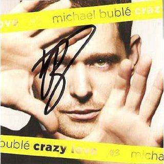 SIGNED MICHAEL BUBLE CRAZY LOVE CD 