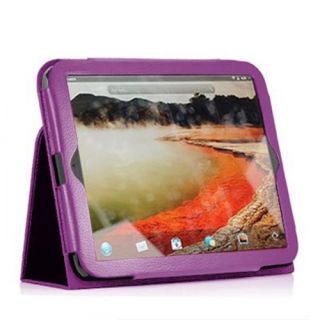  Leather Case Cover With Stand For HP TouchPad 9 7 Inch Tablet Purple