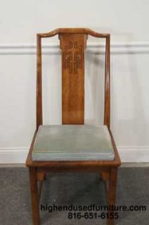 Century Furniture Chin Hua Splat Back Dining Chairs
