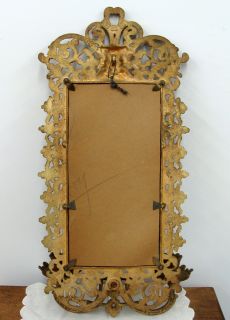 Bradley Hubbard Art Nouveau Wall Mirror Sconce