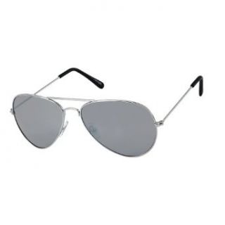 Mirrored Aviator Sunglasses for Men and Women: Clothing