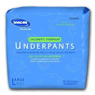  Overnight Youth Underpants SIZE SMALL/MED CASE OF 102 
