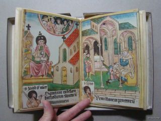 1927 Pegasus Symbolum Apostolicum Earliest Block Book Printed in Color