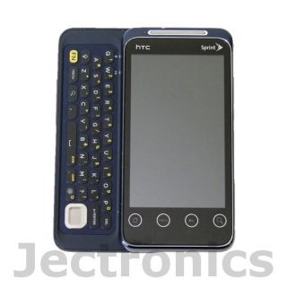 HTC EVO SHIFT 4G SPRINT EXCELLENT COND ANDROID SLIDER BLUE SMARTPHONE