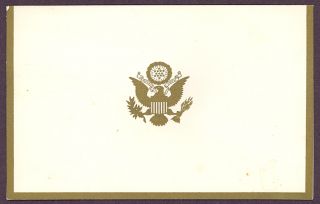 1972 Vice President Hubert Humphrey Christmas Card