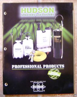 Hudson Sprayers Dusters Professional Consumer Cat