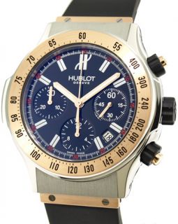 Hublot SuperB Chronograph Date Automatic Steel & 18k Rose Gold Watch