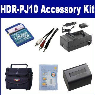 Sony HDR PJ10 Camcorder Accessory Kit includes: SDM 109