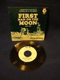  11 Flight. First Man on the Moon Juoly 1969. Naratted by Hugh Downs