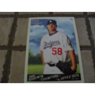  Deck Goodwin Champions Chad Billingsley # 109 Card: Everything Else
