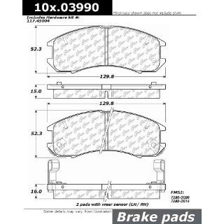 Centric Parts 109.03990 109 Series Axxis Deluxe Plus Brake Pad