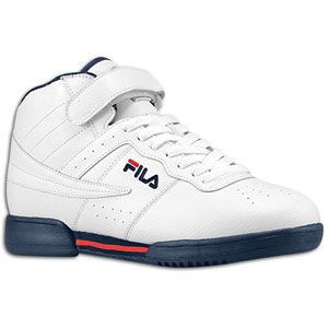 Fila F 13 SL   Mens   Basketball   Shoes   White/Peacoat/Chinese Red