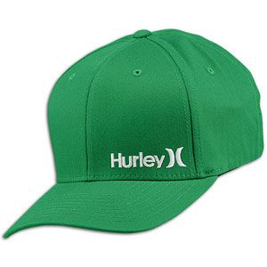 Hurley Corp Flexfit Hat   Mens   Casual   Clothing   Vivid Green