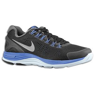 Nike LunarGlide+ 4   Mens   Running   Shoes   Black/Game Royal/Blue