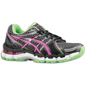 ASICS® Gel   Kayano 19   Womens   Running   Shoes   Black/Electric