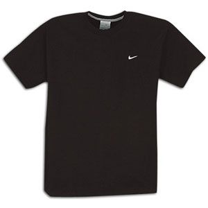 Nike Swoosh S/S T Shirt   Mens   Casual   Clothing   Black/Dark Grey
