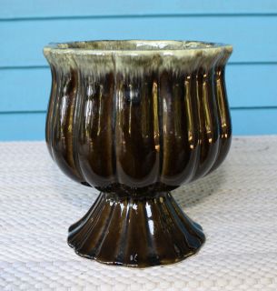 Hull Pottery Brown Planter Vase