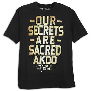 Akoo Sacred Secrets Short Sleeve T Shirt   Mens   Casual   Clothing