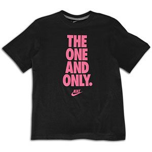 Nike T Shirt   Boys Grade School   Casual   Clothing   Black/Laser