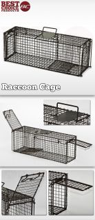  Poss Humane Animal Trap 31x9x11 Cage Brown Rabbit Cat Live