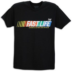 Rocawear The Fast Life S/S T Shirt   Mens   Casual   Clothing   Black