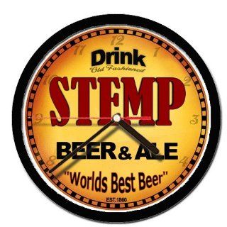 STEMP beer and ale cerveza wall clock 