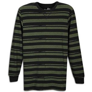 Volcom Nutto Longsleeve Thermal   Mens   Casual   Clothing   Black