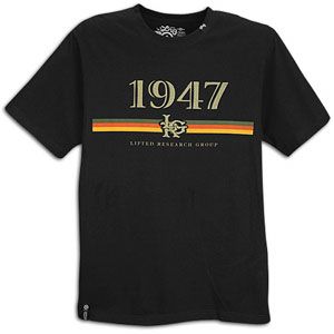 LRG The 1947 Stripes S/S T Shirt   Mens   Casual   Clothing   Black